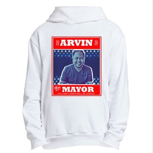 Kapu Coffee Arvin For Mayor Urban Pullover Hoodie