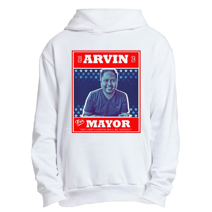 Kapu Coffee Arvin For Mayor Urban Pullover Hoodie