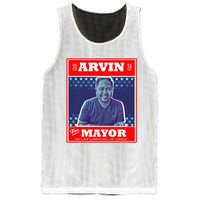 Kapu Coffee Arvin For Mayor Mesh Reversible Basketball Jersey Tank