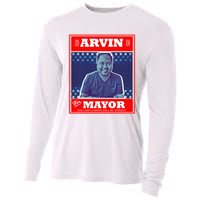 Kapu Coffee Arvin For Mayor Cooling Performance Long Sleeve Crew