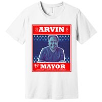 Kapu Coffee Arvin For Mayor Premium T-Shirt