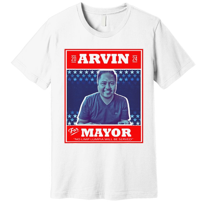 Kapu Coffee Arvin For Mayor Premium T-Shirt