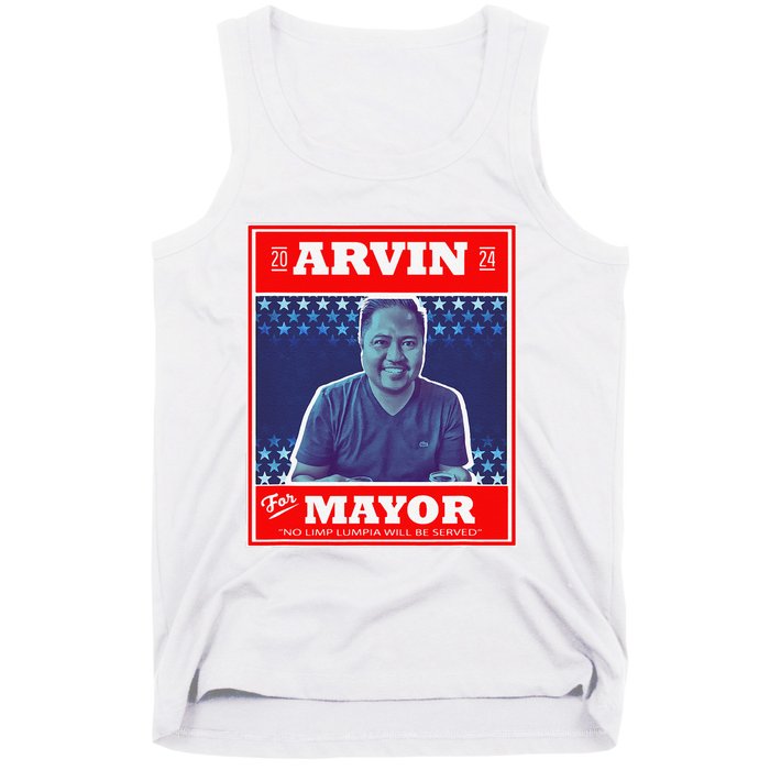 Kapu Coffee Arvin For Mayor Tank Top