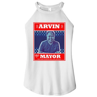 Kapu Coffee Arvin For Mayor Women’s Perfect Tri Rocker Tank