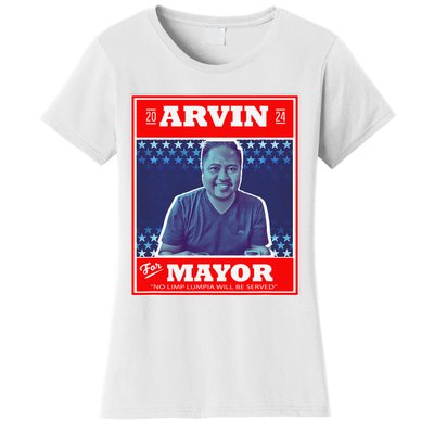 Kapu Coffee Arvin For Mayor Women's T-Shirt