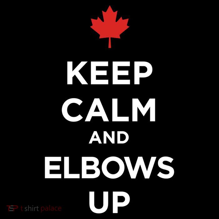 Keep Calm And Elbows Up Full-Length Apron With Pockets