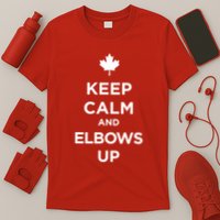 Keep Calm And Elbows Up T-Shirt
