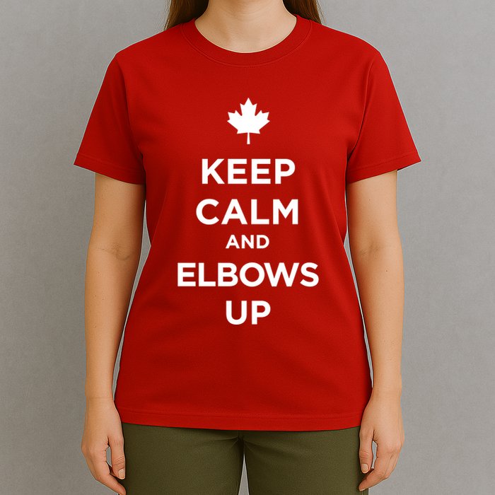 Keep Calm And Elbows Up T-Shirt