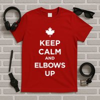 Keep Calm And Elbows Up T-Shirt