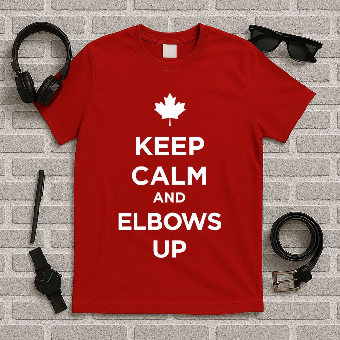 Keep Calm And Elbows Up T-Shirt