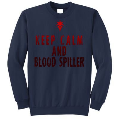 Keep Calm And Blood Spiller Dark Knight Sweatshirt