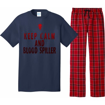 Keep Calm And Blood Spiller Dark Knight Pajama Set