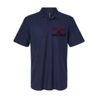 Keep Calm And Blood Spiller Dark Knight Softstyle Adult Sport Polo