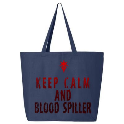 Keep Calm And Blood Spiller Dark Knight 25L Jumbo Tote