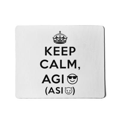 Keep Calm Agi Asi Mousepad