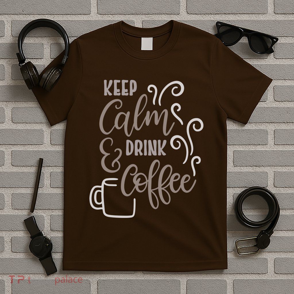 Keep Calm And Drink Coffee T-Shirt