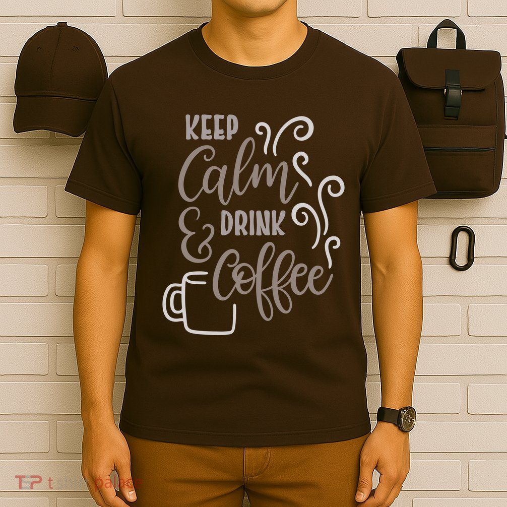 Keep Calm And Drink Coffee T-Shirt