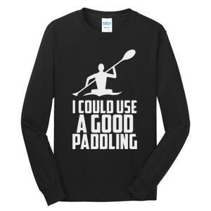 Kayak Canoe Accessories Supplies Boating Rafting Tall Long Sleeve T-Shirt