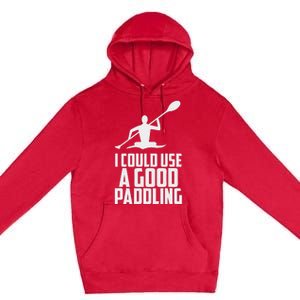 Kayak Canoe Accessories Supplies Boating Rafting Premium Pullover Hoodie