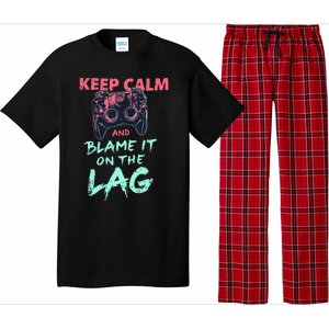 Keep Calm And Blame It On The Lag Pajama Set