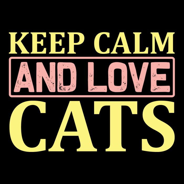 Keep Calm And Love Cats Impact Tech Backpack