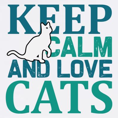 Keep Calm And Love Cats T-Shirt