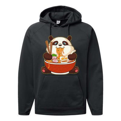 Kawaii Cute Anime Panda Otaku Japanese Ra Noodles Gift Performance Fleece Hoodie