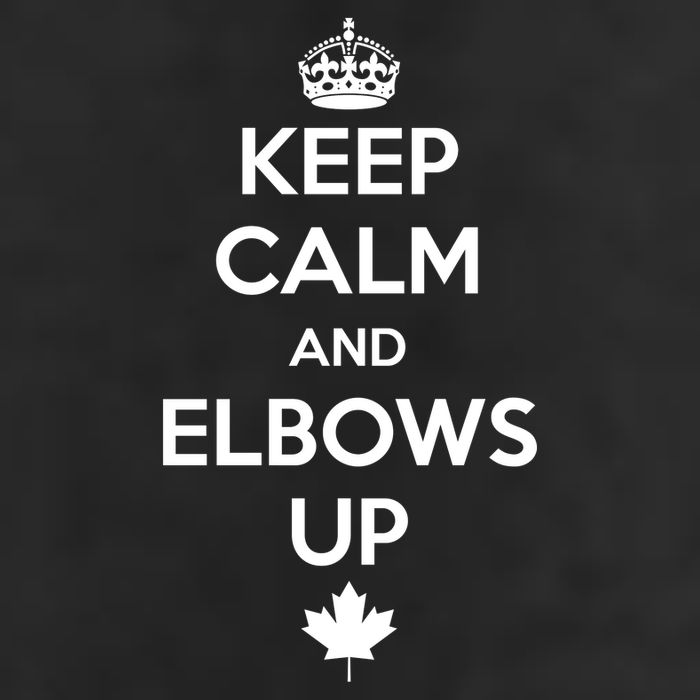Keep Calm and Elbows Up Canada is Not for Sale  Cool Comfort Performance Bucket Hat