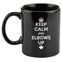 Keep Calm and Elbows Up Canada is Not for Sale  11oz C Handle Ceramic Mug