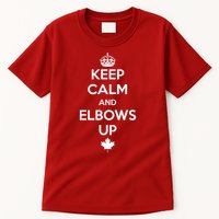 Keep Calm and Elbows Up Canada is Not for Sale  Tall T-Shirt