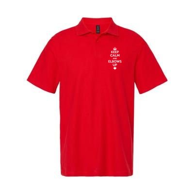 Keep Calm and Elbows Up Canada is Not for Sale  Polo