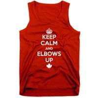 Keep Calm and Elbows Up Canada is Not for Sale  Tank Top