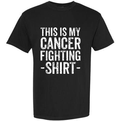 Kidney Cancer Awareness This Is My Cancer Fighting Orange Garment-Dyed Heavyweight T-Shirt