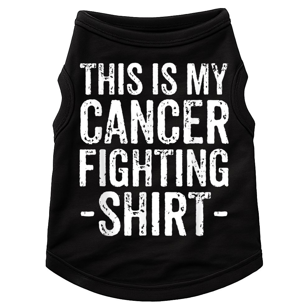 Kidney Cancer Awareness This Is My Cancer Fighting Orange Doggie Tank