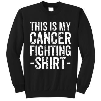 Kidney Cancer Awareness This Is My Cancer Fighting Orange Sweatshirt