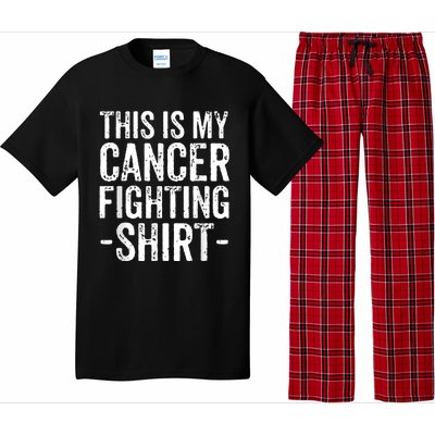 Kidney Cancer Awareness This Is My Cancer Fighting Orange Pajama Set