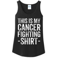 Kidney Cancer Awareness This Is My Cancer Fighting Orange Ladies Essential Tank