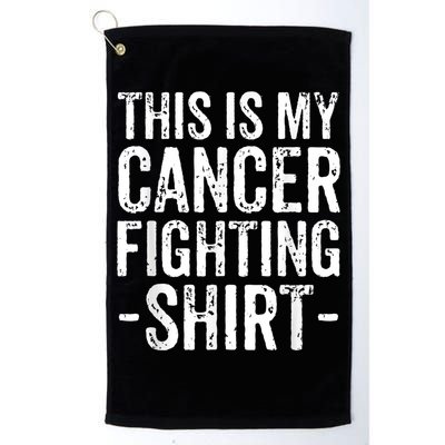 Kidney Cancer Awareness This Is My Cancer Fighting Orange Golf Towel