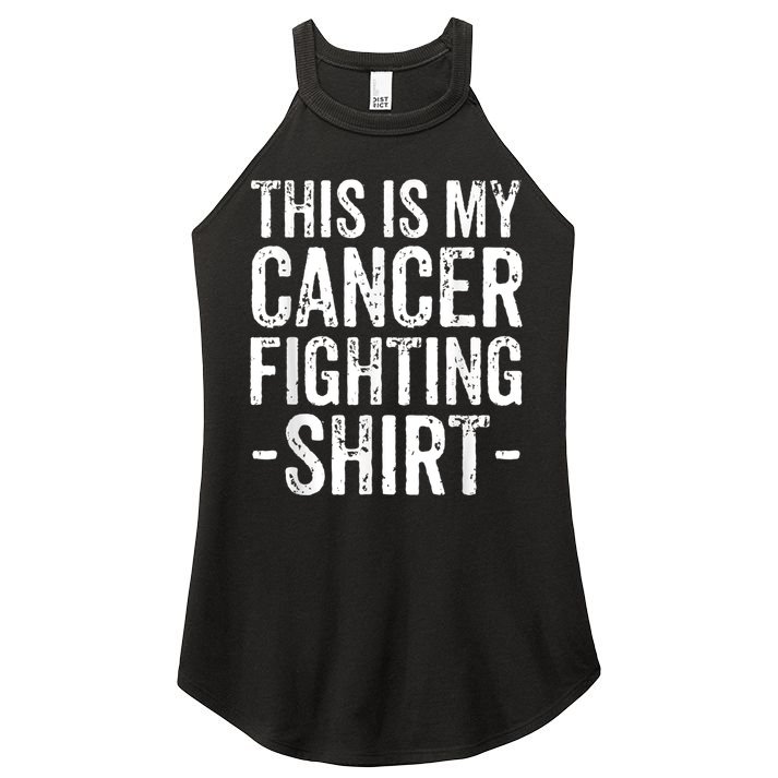 Kidney Cancer Awareness This Is My Cancer Fighting Orange Women's Perfect Tri Rocker Tank