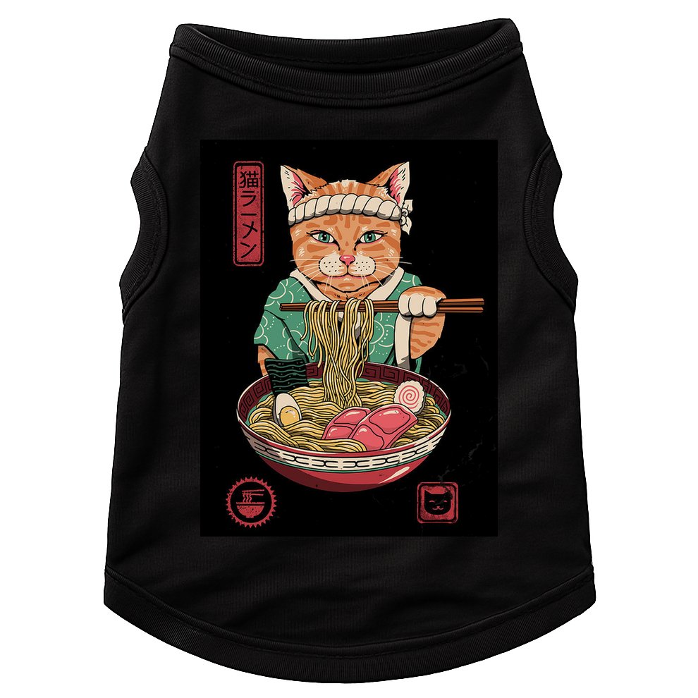 Kawaii Cat Anime Doggie Tank