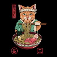 Kawaii Cat Anime Cooling Performance Crew T-Shirt