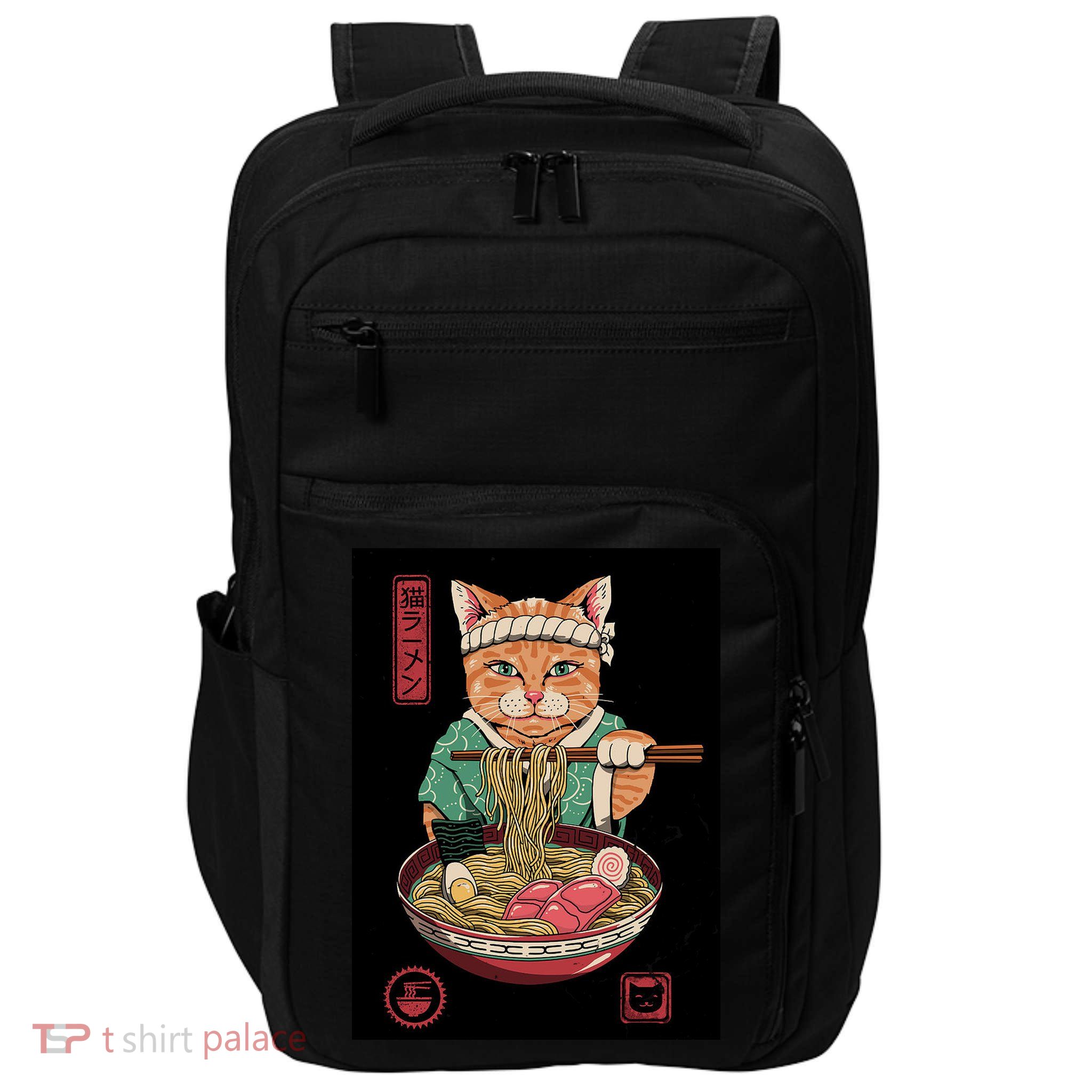 Kawaii Cat Anime Impact Tech Backpack