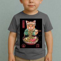 Kawaii Cat Anime Toddler T-Shirt