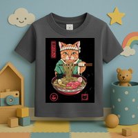 Kawaii Cat Anime Toddler T-Shirt