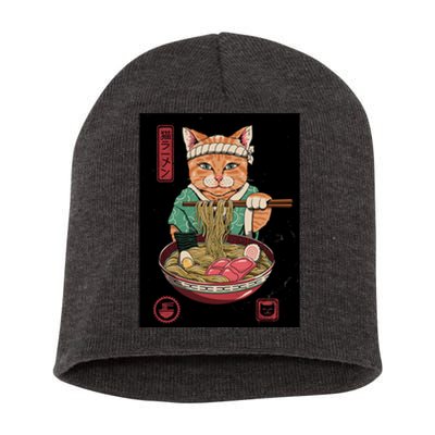 Kawaii Cat Anime Short Acrylic Beanie