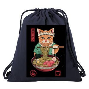 Kawaii Cat Anime Drawstring Bag