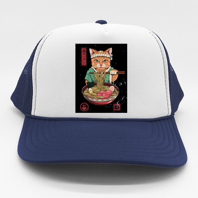 Kawaii Cat Anime Trucker Hat