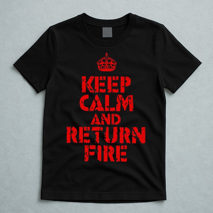 Keep Calm And Return Fire T-Shirt