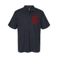 Keep Calm And Return Fire Softstyle Adult Sport Polo