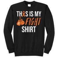 Kidney Cancer Awareness Orange Ribbon Sweatshirt